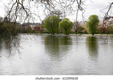 Landscape Image From Queens Park In London, England