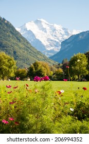 Landscape In Interlaken, Switzerland