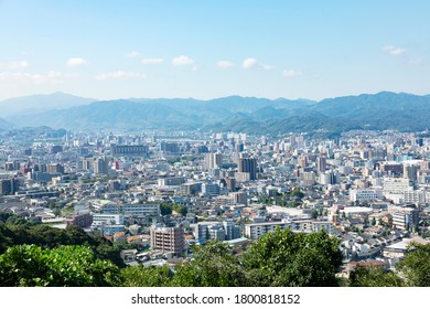 Landscape Of Kumamoto City In Japan