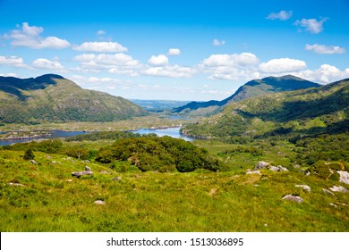 Landscape of Lady's view, Killarney National Park in Ireland. The famous "Ladies View", Ring of Kerry, one of the best panoramas in Ireland - Powered by Shutterstock