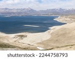 Landscape at Laguna del Maule in Chile, South America