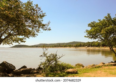 Landscape Of Lake Guaíba In The City Of Porto Alegre.