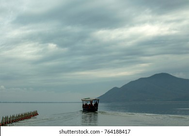 Landscape Of Lake Kerkini, Greece