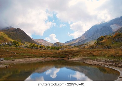 	

 Landscape, Lake in the mountains. - Shutterstock ID 229940740