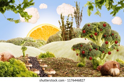 Vegetable Forest Images Stock Photos Vectors Shutterstock