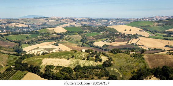 Landscape Of Marche, Italy