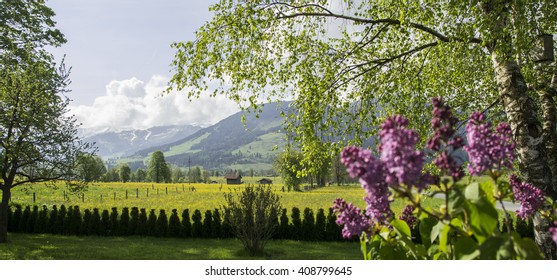 Landscape In Maria Alm, Austria