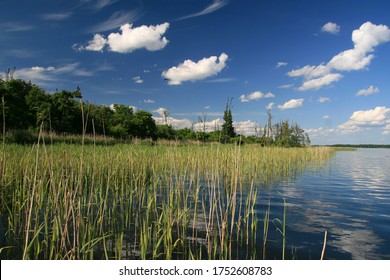 Landscape Of Masurian Lake District In Poland