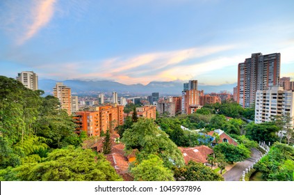 Landscape Of Medellin City