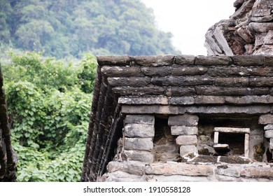 Landscape Of Mexican Ruins In Veracruz