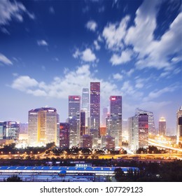 Landscape Of Modern City ,beijing