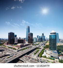 Landscape Of Modern City ,beijing