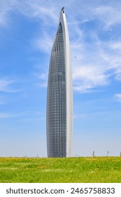 Landscape of Mohammed VI Tower_Paysage de la Tour Mohammed VI_Rabat_maroc