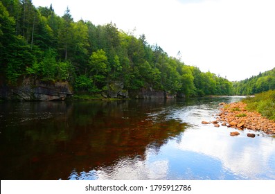 Landscape Of The Montmorency River