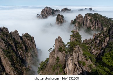 Landscape of Mount Huangshan in Anhui Province, China. - Shutterstock ID 1664332600