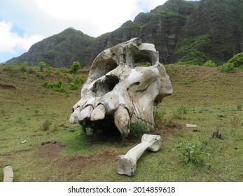 Landscape And Movie Prop Photos From In And Around Kualoa Ranch