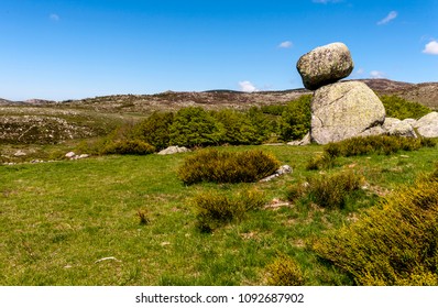 Landscape Of Cévennes National Park In Lozere District, France