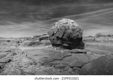 Landscape Near Arroyo De La Luz. Extremadura. Spain.