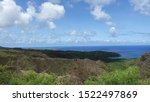 Landscape near the Cetti Bay Overlook in Guam.