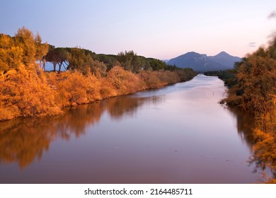 Landscape Near Orosei. Province Of Nuoro. Sardinia. Italy