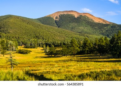 Landscape Of Northern New Mexico And Mount Baldy