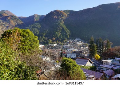 Landscape Of Okutama Town Western Tokyo,Japan