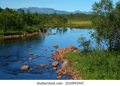 Landscape On Vesteralen In Northern Norway