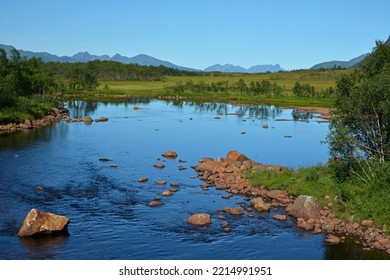 Landscape On Vesteralen In Northern Norway