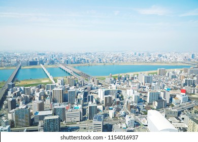 Landscape Of Osaka City