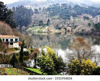 Landscape Over Tâmega River In Marco De Canaveses