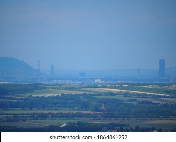 Landscape Of Pannonia With Vienna Skyline, Lower Austria