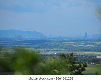 Landscape Of Pannonia With Vienna Skyline, Lower Austria