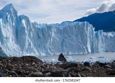 Landscape Of Perito Moreno Glacier Wall Blue Ice