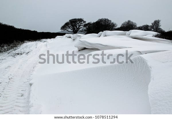 Landscape Photograph 8 Foot Deep Snow Stock Photo Edit Now - 