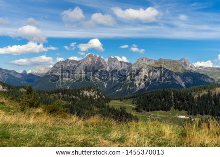 Similar – Der Weg zum Wetterstein