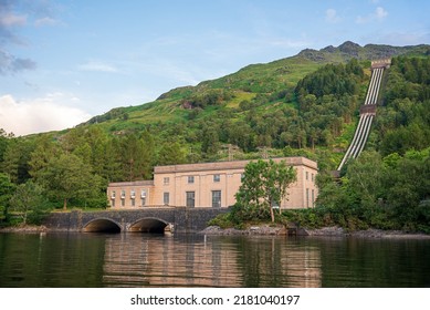 Landscape Photography Of  Hydro Electric Power Station, Mountain, Forest, Pipes