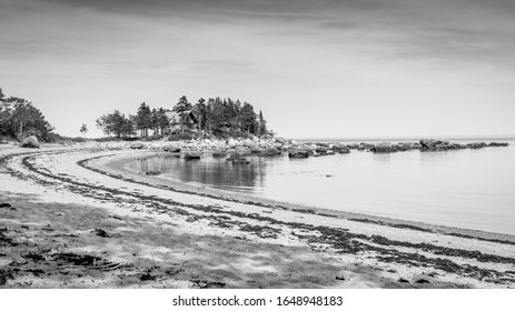 Landscape Photography Of The Gaspé Peninsula In Quebec. Photograph Of A Lake With Trees.