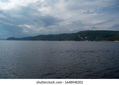 Landscape Photography Of The Gaspé Peninsula In Quebec. Photograph Of A Lake With Trees.