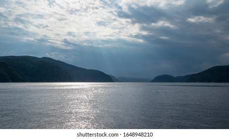 Landscape Photography Of The Gaspé Peninsula In Quebec. Photograph Of A Lake With Trees.