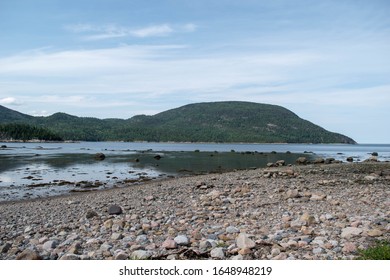 Landscape Photography Of The Gaspé Peninsula In Quebec. Photograph Of A Lake With Trees.