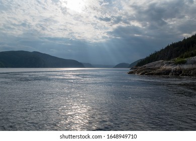 Landscape Photography Of The Gaspé Peninsula In Quebec. Photograph Of A Lake With Trees.