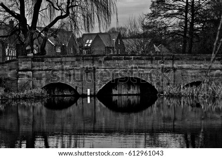 Landscape Photography Showing River Reflections Stock Photo - 