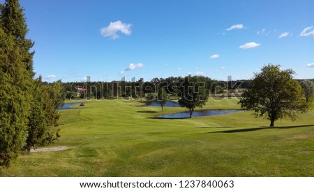 Landscape photos, Golfcourse