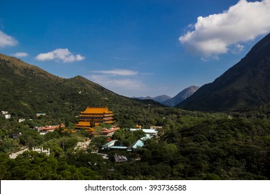 Landscape Of Po Lin Monastery