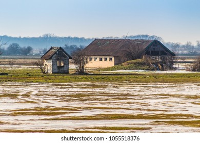 Landscape Puszta Hungary Hortobágy