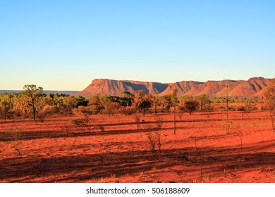 Landscape Red Centre Way Australia