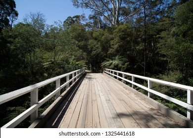 Landscape Of Redwood Forest Bridge Entrance, Warburton, Australia