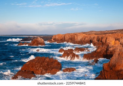Landscape of the rocky coast of Sines - Portugal - Shutterstock ID 2259744841