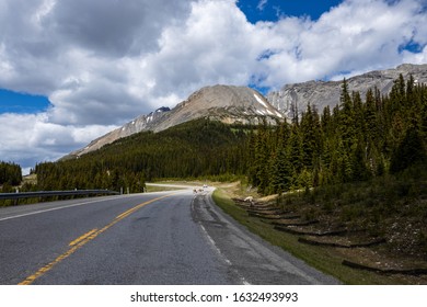 The Landscape of the Rocky Mountains in Canada