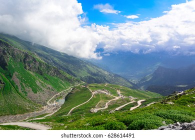 Landscape Of Rohtang Pass